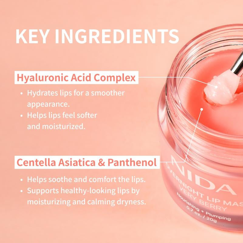 Overnight Lip Mask Very Berry Nourishing Moisturizing Hydrating
